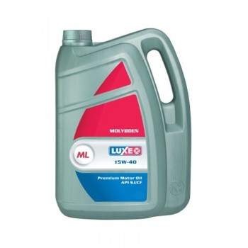 Полусинтетическое моторное масло LUXЕ 10W40 MOLYBDENUM 5 литров