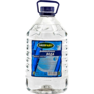 Вода дистиллированная  OIL RIGHT 5 литров