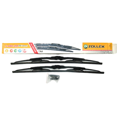 Каркасная щетка ZOLLEX 480 мм. S-480-2M комплект 2 штуки