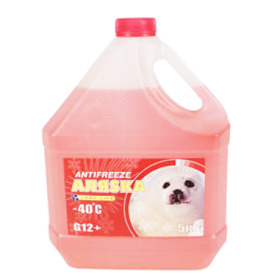 АЛЯСКА Антифриз LONG LIFE красный  5 килограмм