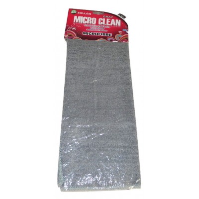 ZOLLEX Салфетка ZP-0052 (микрофибра) серая