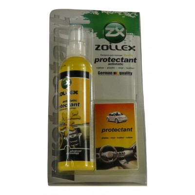 Полироль с губкой ZOLLEX  Ваниль 240 миллилитров