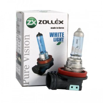 Лампа галогеновая ZOLLEX  H11 12V 55W Pure vision