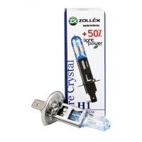 Zollex Лампа света галоген. Н1 12V 55W Pure crystal