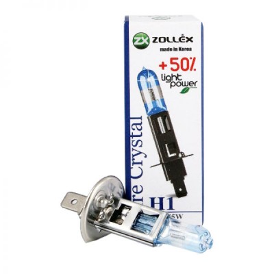 Лампа галогеновая ZOLLEX Н1 12V 55W Pure crystal Лампа галогеновая ZOLLEX Н1 12V 55W Pure crystal