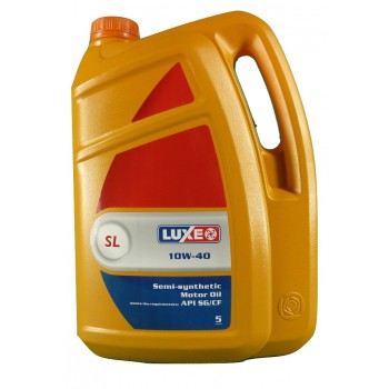 Полусинтетическое моторное масло LUXЕ 10W40 SL SG/CD 5 литров