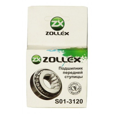 Подшипник ступицы ZOLLEX  передней ВАЗ 2101 S-3120K (бол.)