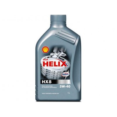 Синтетическое моторное масло SHELL 5W40 Helix HX8 1 литр